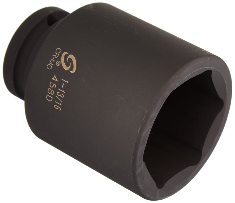 SUNEX TOOLS 458D 3/4" Drive Deep 6 Point Impact Socket 1-13/16" - Image 1